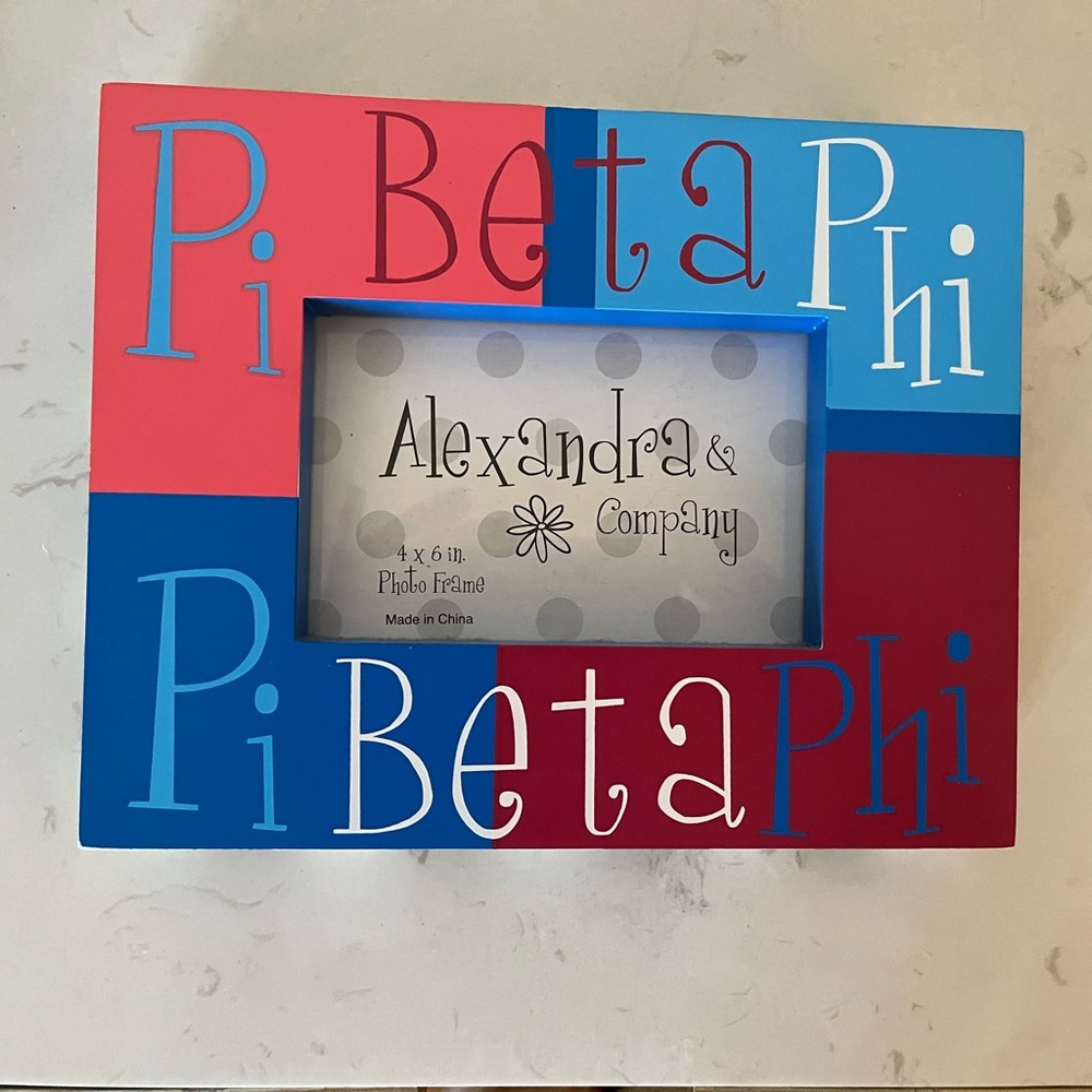 Pi Beta Phi Sorority Picture frame
